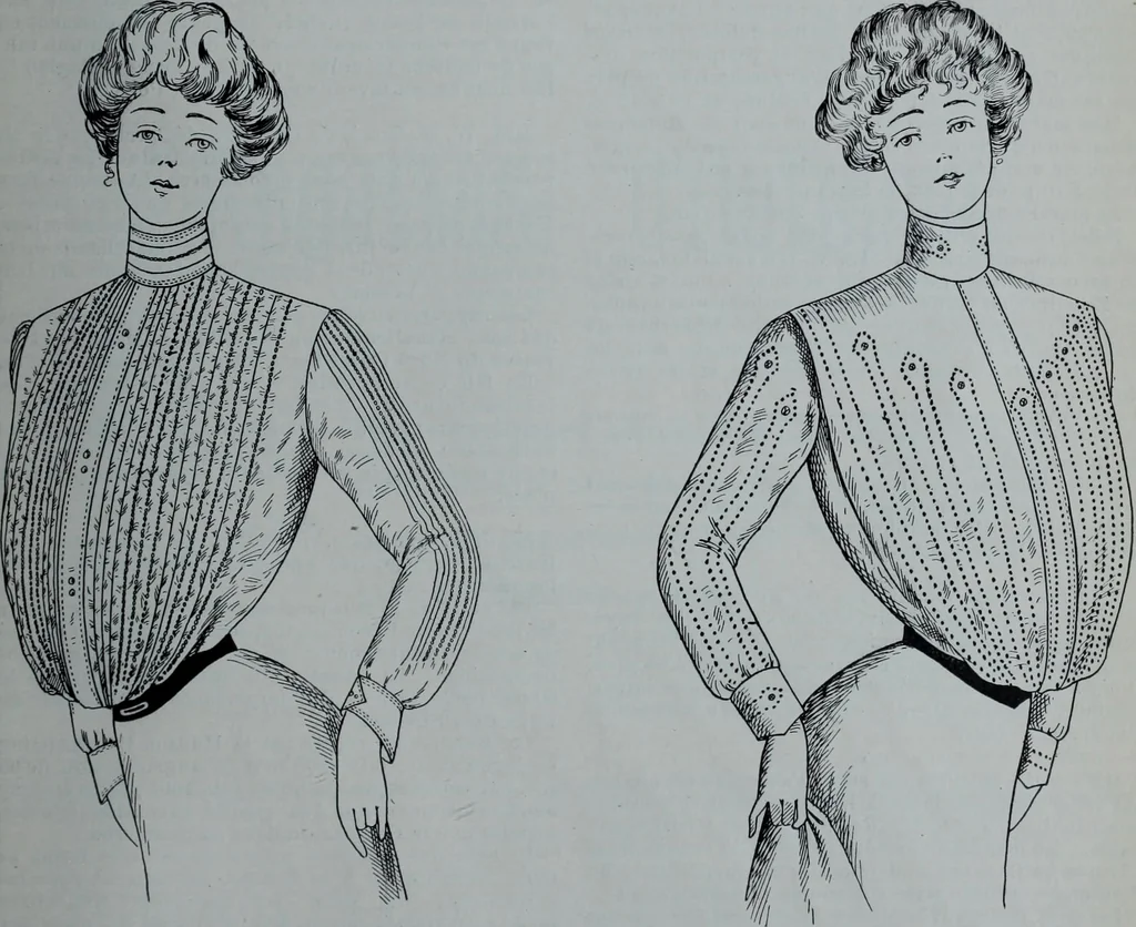An illustration from Tissus et nouveauts 1902, 1902, leaf 474