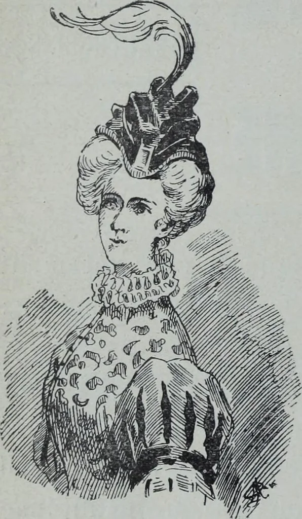 An illustration from Tissus et nouveauts 1902, 1902, leaf 53