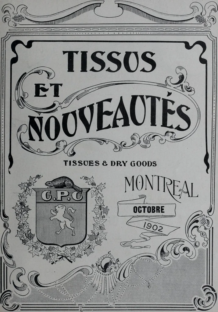 An illustration from Tissus et nouveauts 1902, 1902, leaf 564