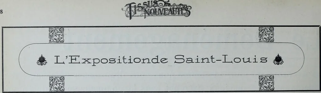 An illustration from Tissus et nouveauts 1902, 1902, leaf 607
