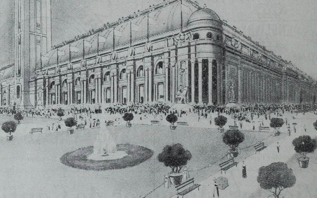 An illustration from Tissus et nouveauts 1902, 1902, leaf 663