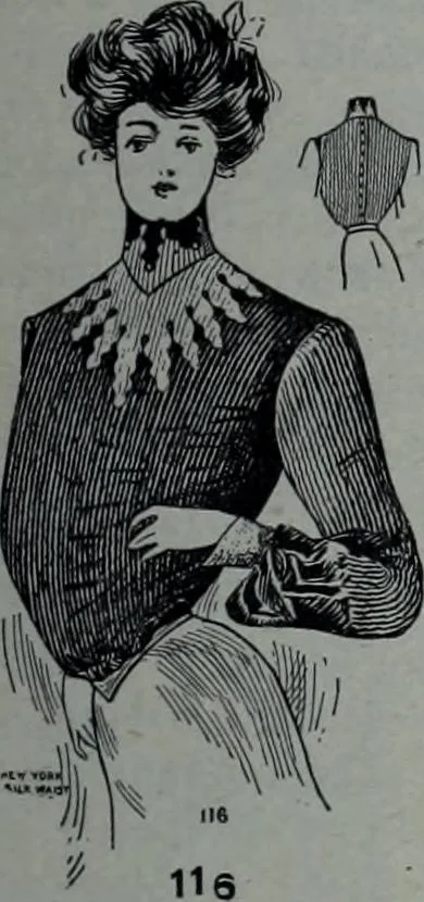 An illustration from Tissus et nouveauts 1902, 1902, leaf 88