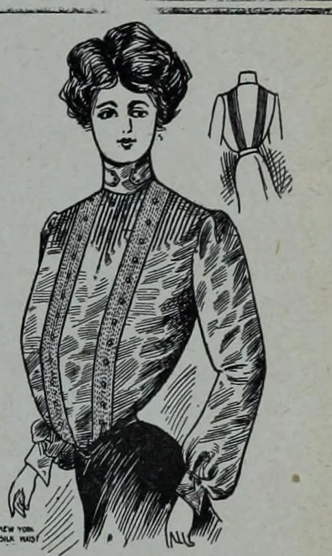 An illustration from Tissus et nouveauts 1902, 1902, leaf 88