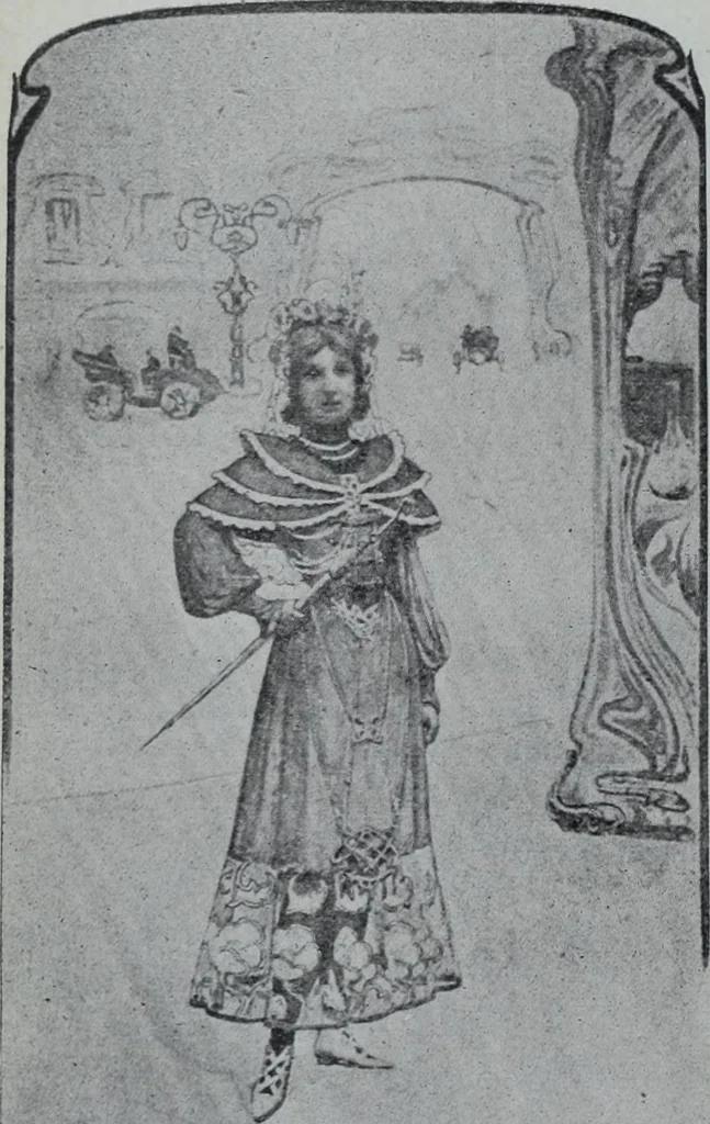 An illustration from Tissus et nouveauts 1902, 1902, leaf 95