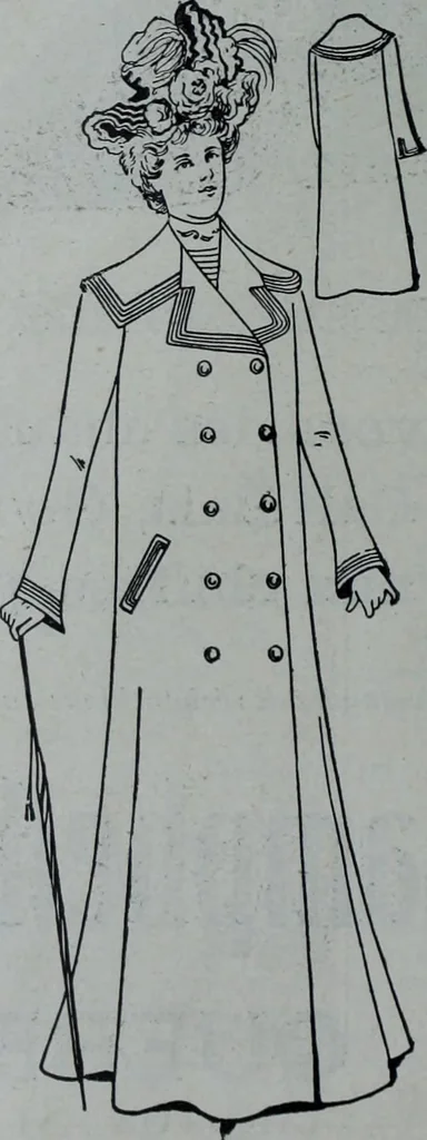 An illustration from Tissus et nouveauts 1902, 1902, leaf 99