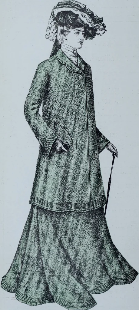 An illustration from Tissus et nouveauts 1903, 1903, leaf 145