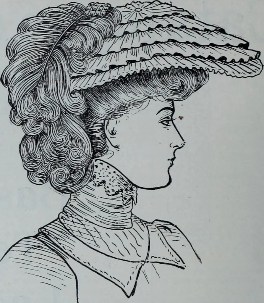 An illustration from Tissus et nouveauts 1903, 1903, leaf 177