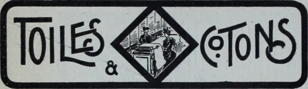 An illustration from Tissus et nouveauts 1903, 1903, leaf 185
