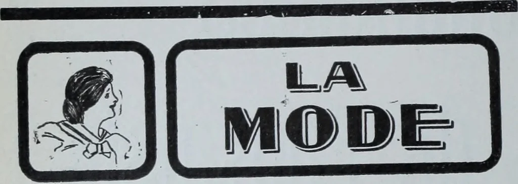 An illustration from Tissus et nouveauts 1903, 1903, leaf 205