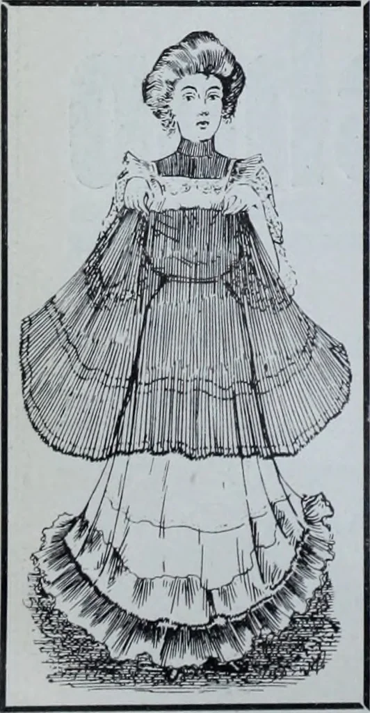An illustration from Tissus et nouveauts 1903, 1903, leaf 265