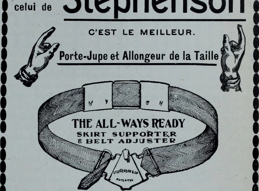 An illustration from Tissus et nouveauts 1903, 1903, leaf 296