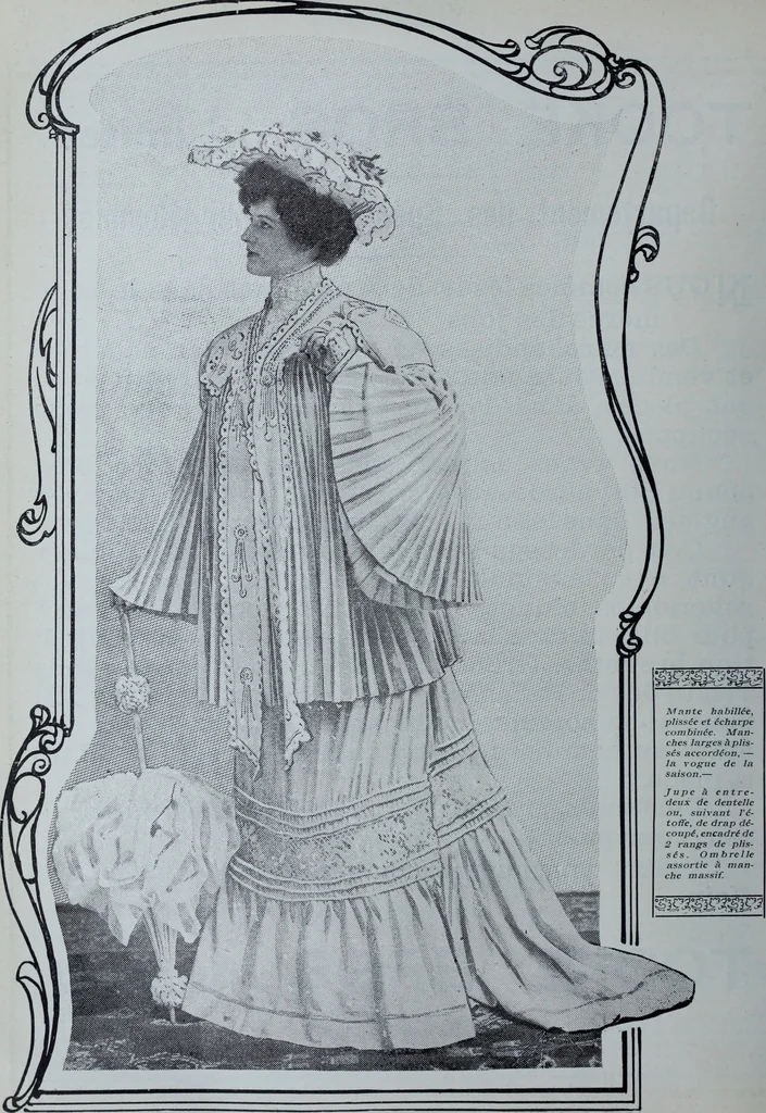 An illustration from Tissus et nouveauts 1903, 1903, leaf 309