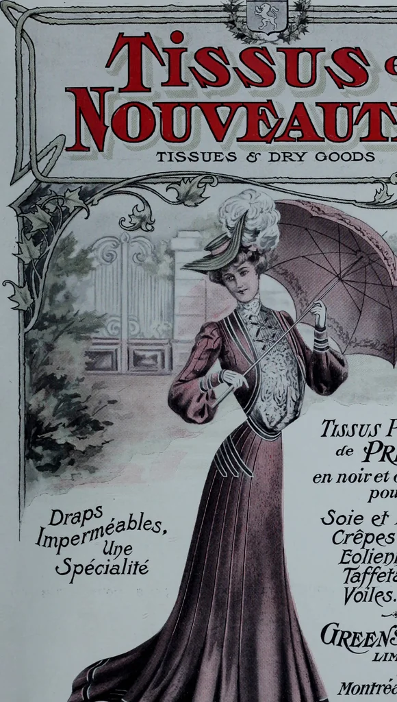 An illustration from Tissus et nouveauts 1903, 1903, leaf 374