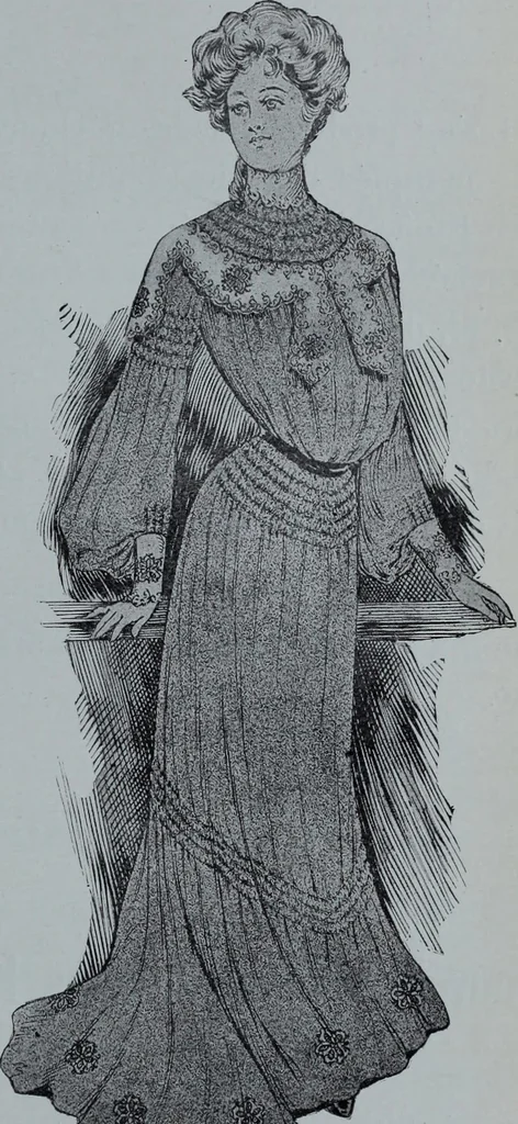 An illustration from Tissus et nouveauts 1903, 1903, leaf 386