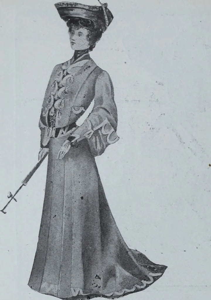 An illustration from Tissus et nouveauts 1903, 1903, leaf 393