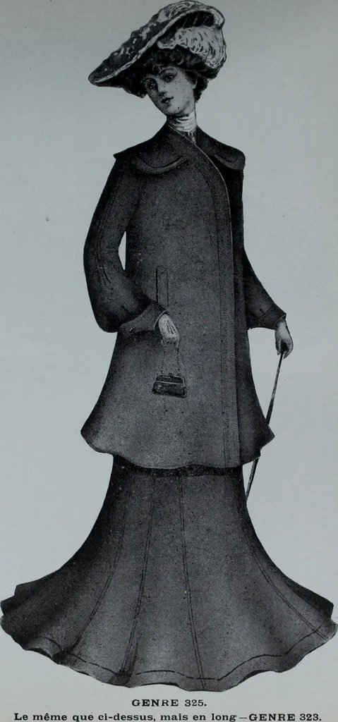 An illustration from Tissus et nouveauts 1903, 1903, leaf 408
