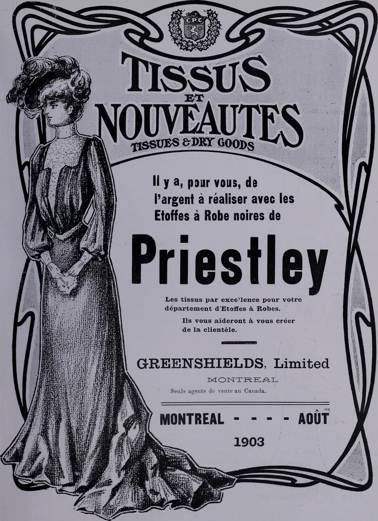 An illustration from Tissus et nouveauts 1903, 1903, leaf 496