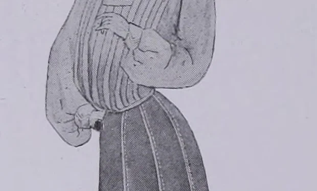 An illustration from Tissus et nouveauts 1903, 1903, leaf 497