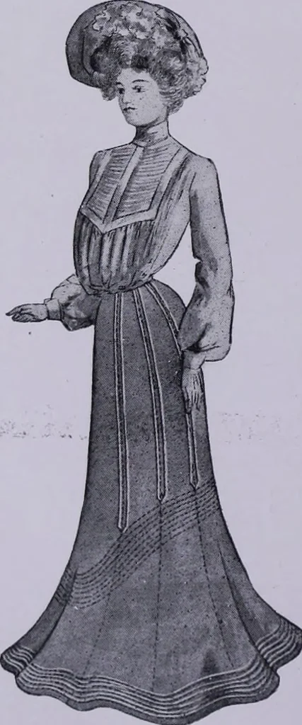 An illustration from Tissus et nouveauts 1903, 1903, leaf 497