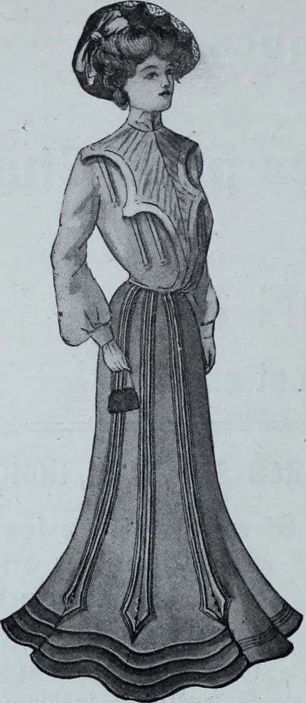 An illustration from Tissus et nouveauts 1903, 1903, leaf 511