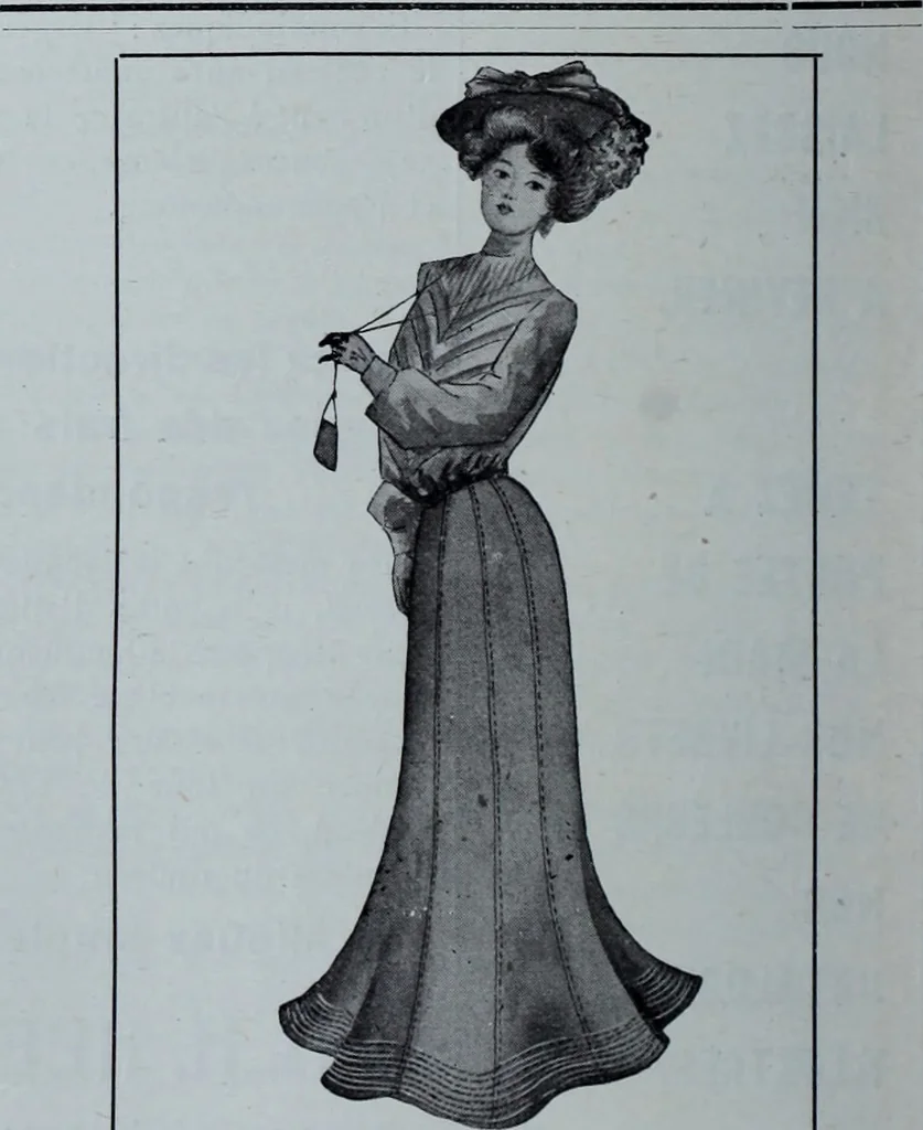 An illustration from Tissus et nouveauts 1903, 1903, leaf 511