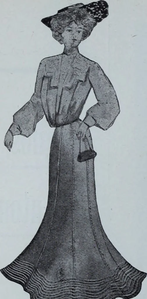An illustration from Tissus et nouveauts 1903, 1903, leaf 513