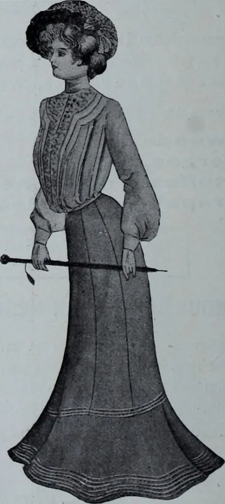 An illustration from Tissus et nouveauts 1903, 1903, leaf 513