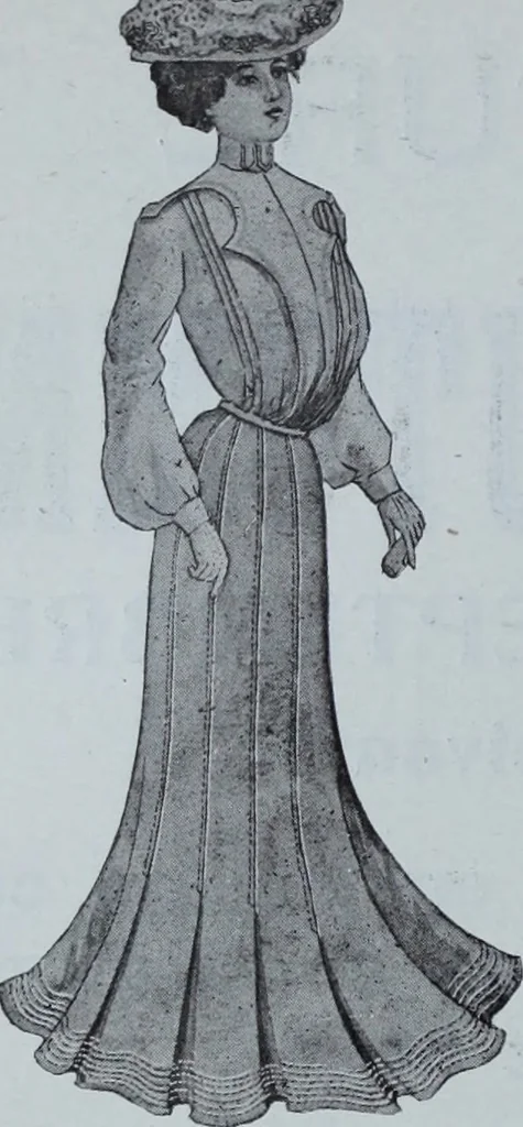 An illustration from Tissus et nouveauts 1903, 1903, leaf 517