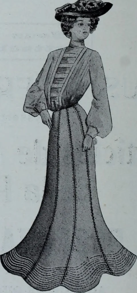 An illustration from Tissus et nouveauts 1903, 1903, leaf 517