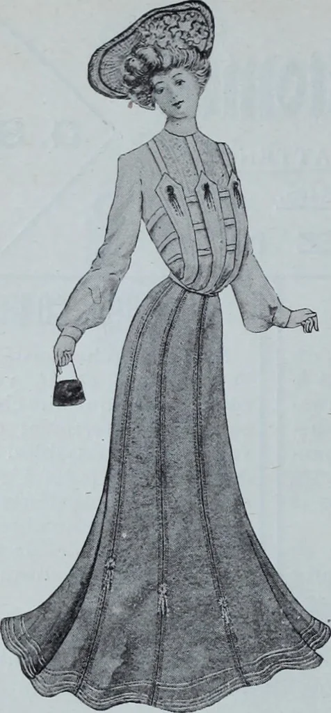 An illustration from Tissus et nouveauts 1903, 1903, leaf 519