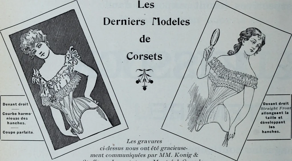 An illustration from Tissus et nouveauts 1903, 1903, leaf 523