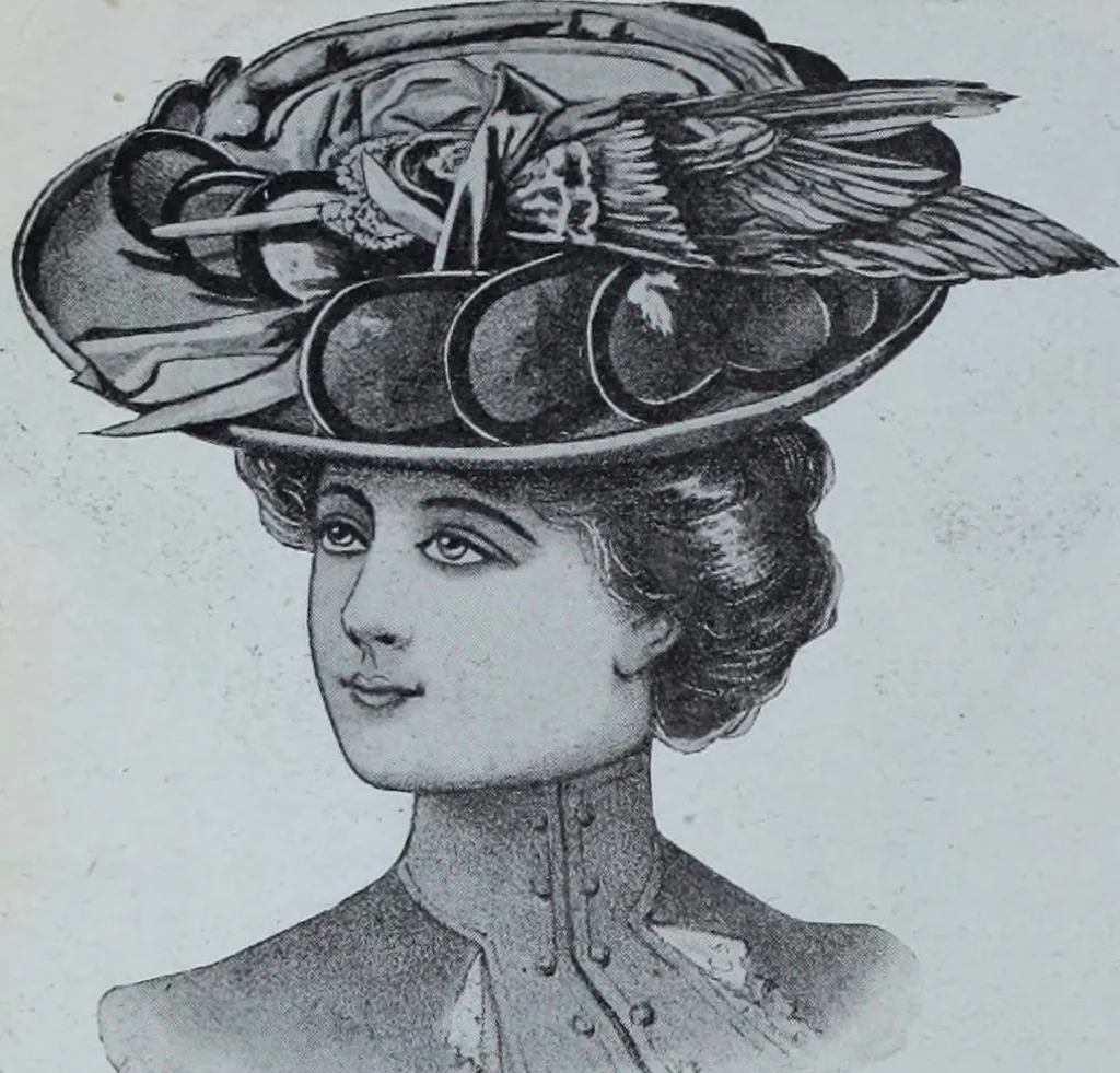 An illustration from Tissus et nouveauts 1903, 1903, leaf 533