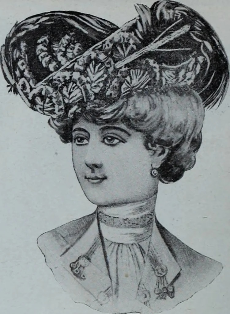 An illustration from Tissus et nouveauts 1903, 1903, leaf 533