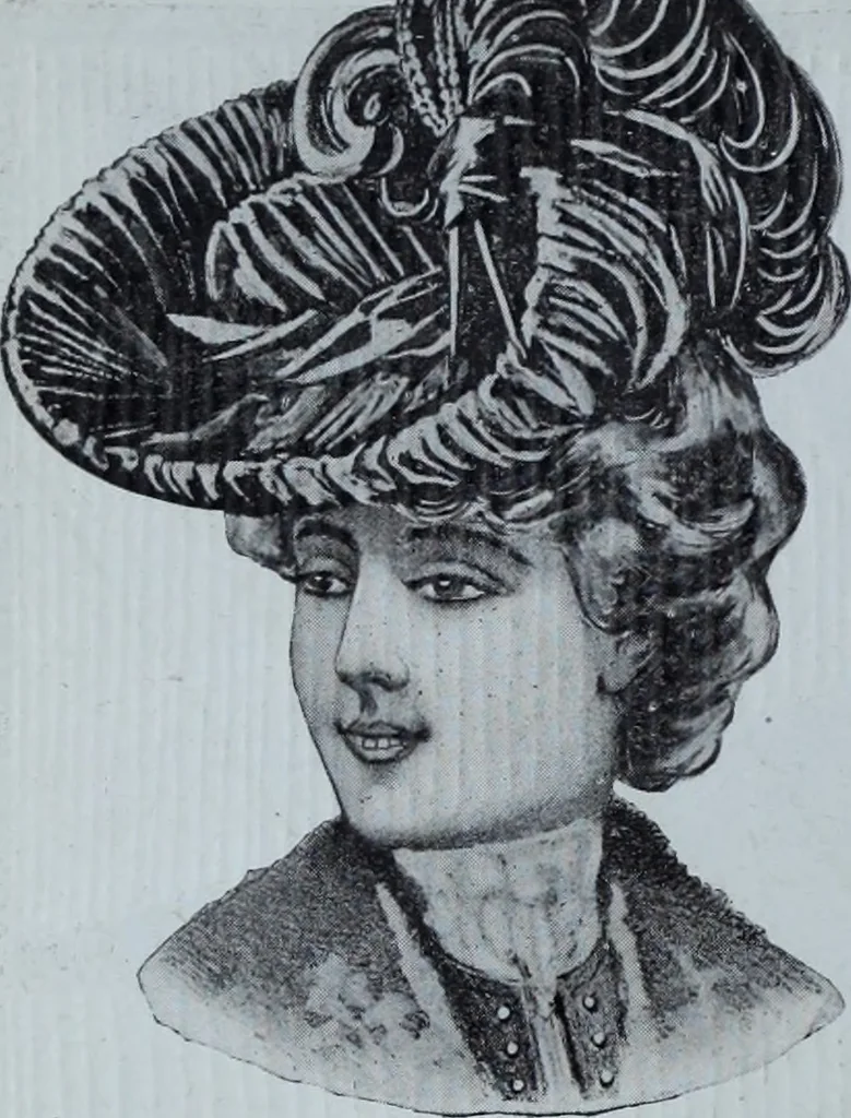 An illustration from Tissus et nouveauts 1903, 1903, leaf 539