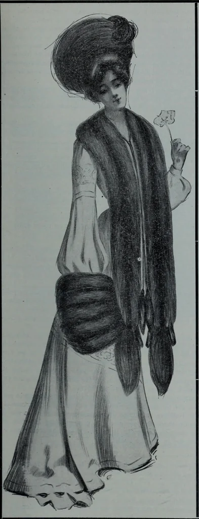 An illustration from Tissus et nouveauts 1903, 1903, leaf 556