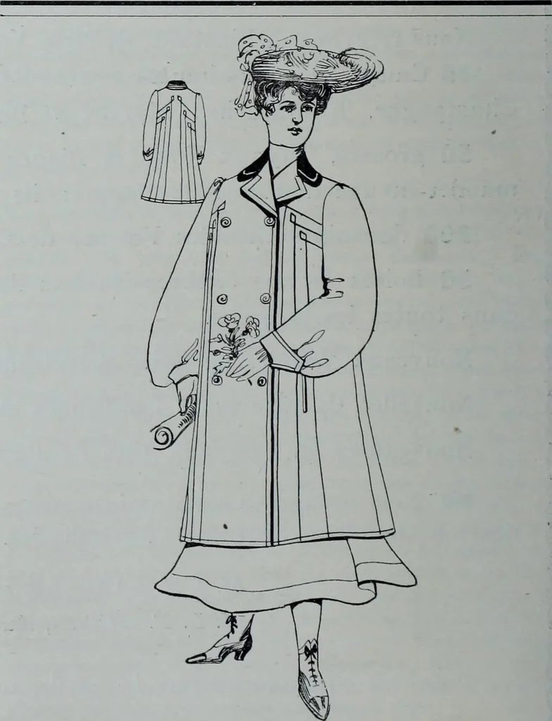 An illustration from Tissus et nouveauts 1903, 1903, leaf 563