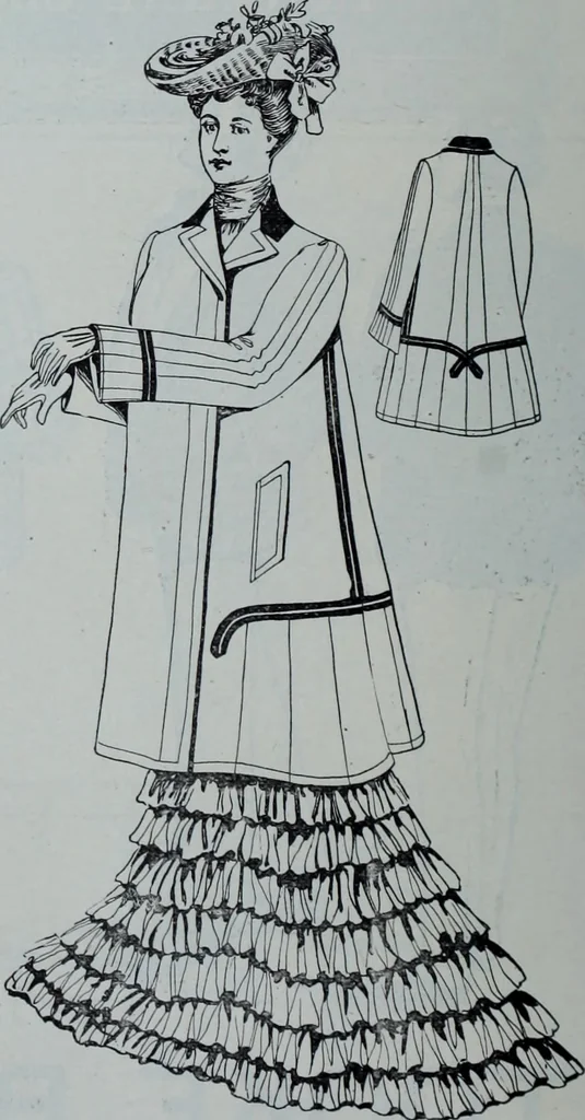 An illustration from Tissus et nouveauts 1903, 1903, leaf 565
