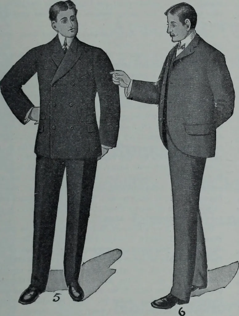 An illustration from Tissus et nouveauts 1903, 1903, leaf 576