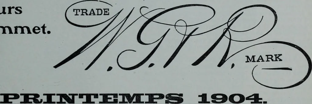 An illustration from Tissus et nouveauts 1903, 1903, leaf 586