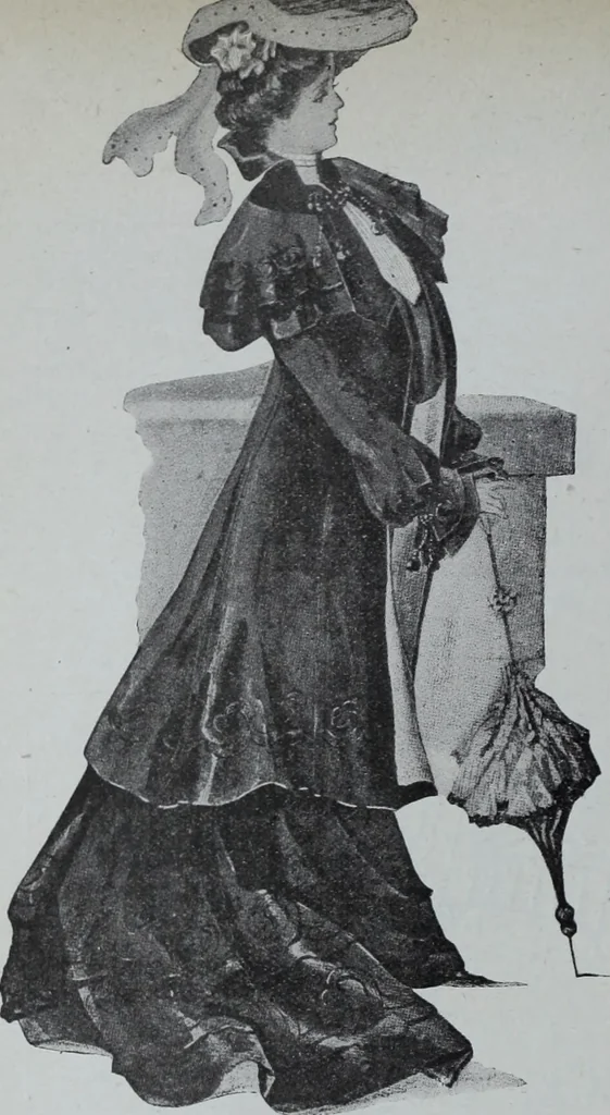 An illustration from Tissus et nouveauts 1903, 1903, leaf 59