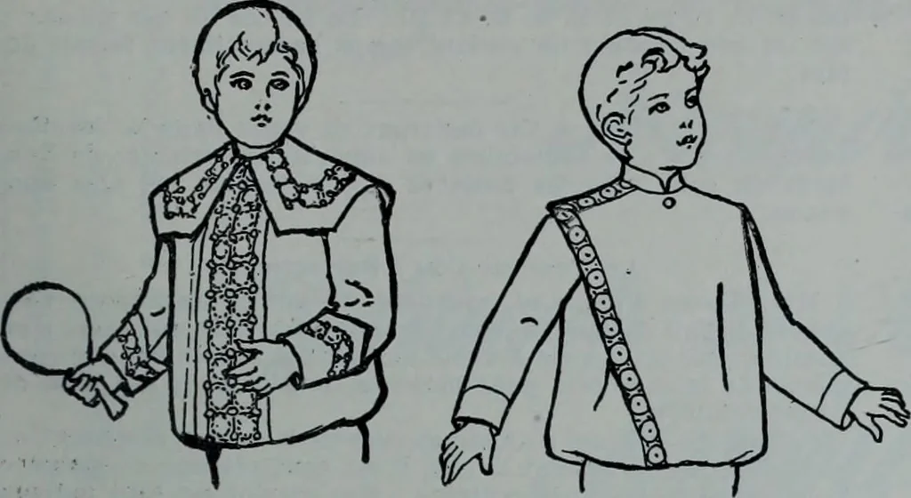 An illustration from Tissus et nouveauts 1903, 1903, leaf 590