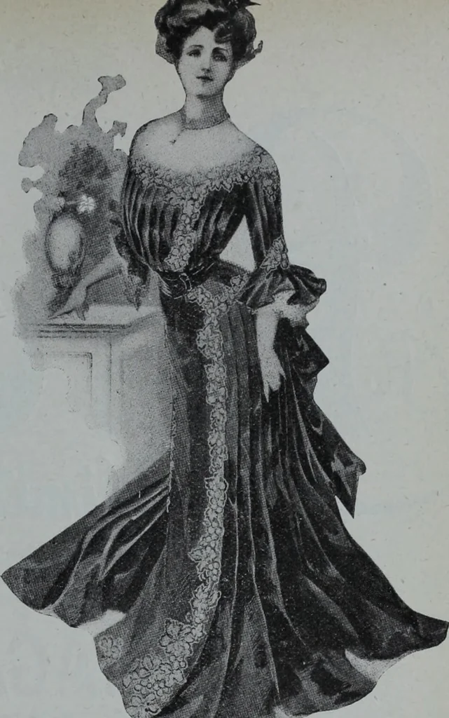 An illustration from Tissus et nouveauts 1903, 1903, leaf 60