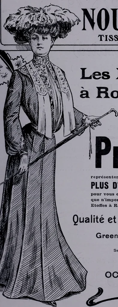 An illustration from Tissus et nouveauts 1903, 1903, leaf 606