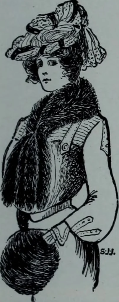 An illustration from Tissus et nouveauts 1903, 1903, leaf 612