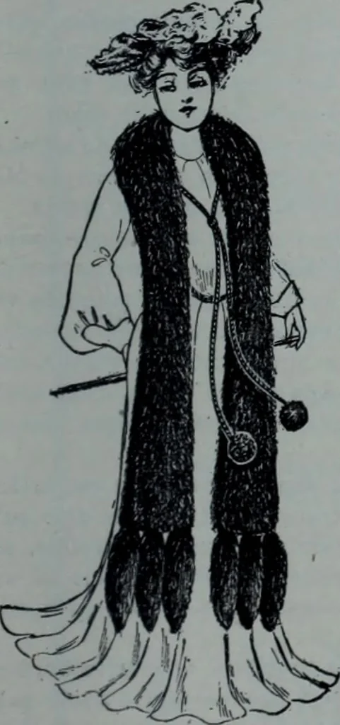 An illustration from Tissus et nouveauts 1903, 1903, leaf 612