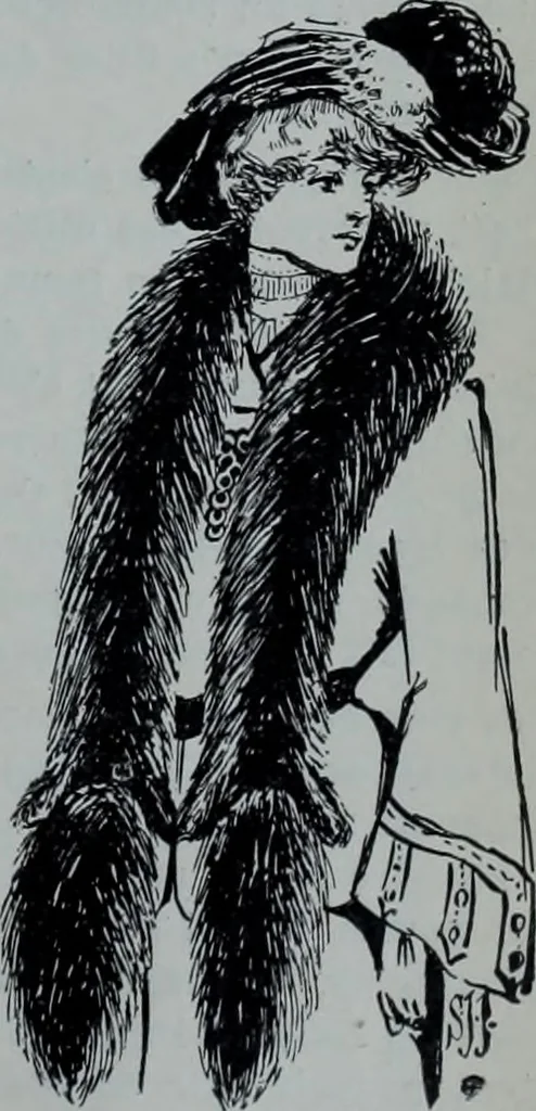 An illustration from Tissus et nouveauts 1903, 1903, leaf 612