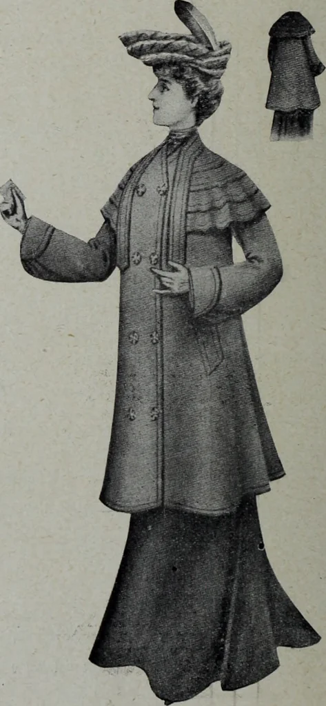 An illustration from Tissus et nouveauts 1903, 1903, leaf 725