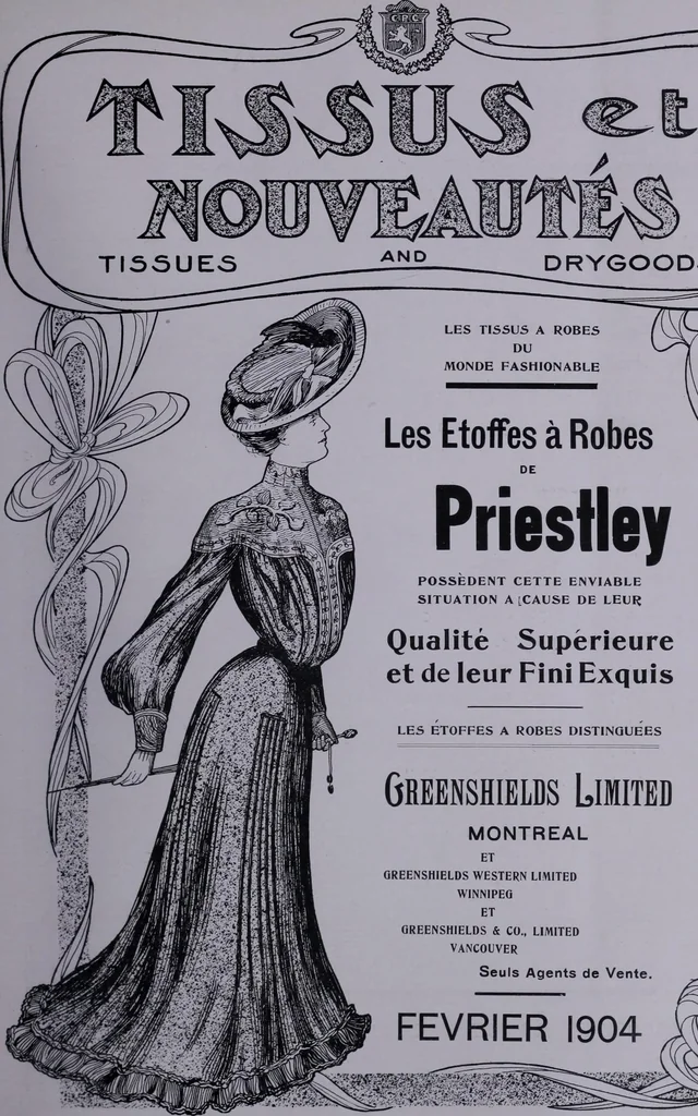 An illustration from Tissus et nouveauts 1904, 1904, leaf 150