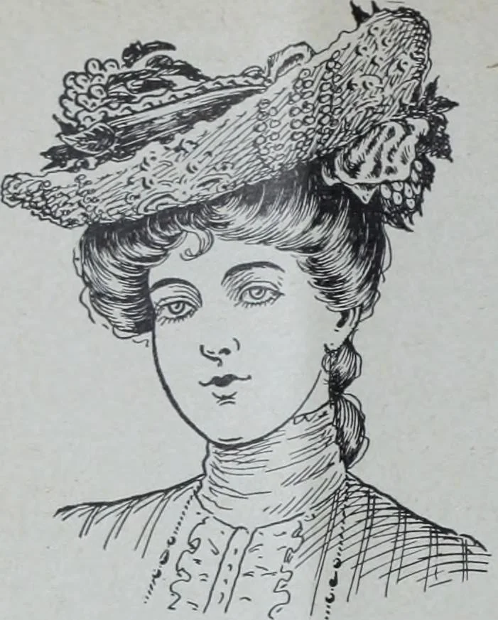 An illustration from Tissus et nouveauts 1904, 1904, leaf 175