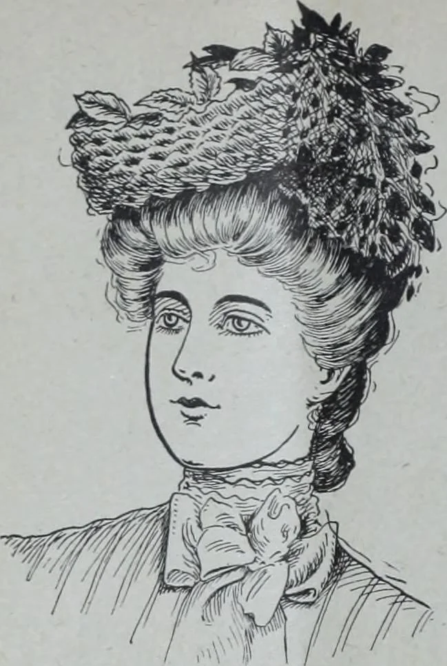 An illustration from Tissus et nouveauts 1904, 1904, leaf 181